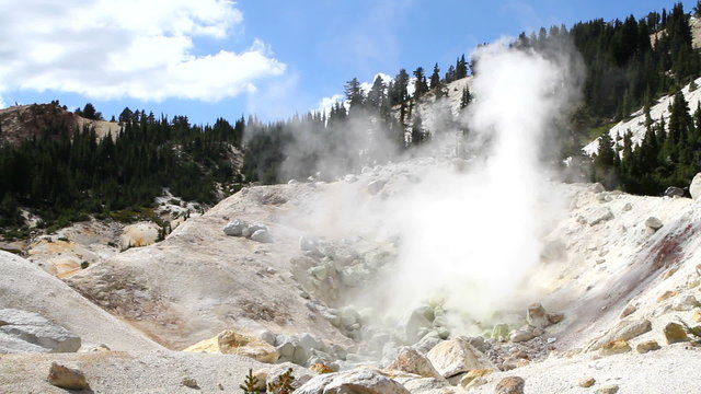 Bumpass Hell Fumaroles