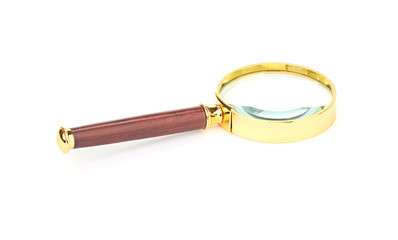 Retro magnifying glass