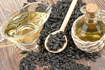 sunflower seeds and oill