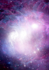 galaxy in a free space © marusja2