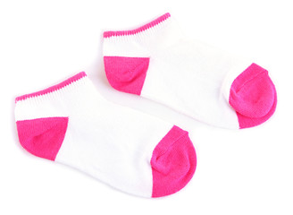 Socks isolated on white