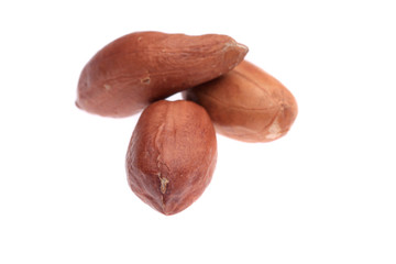 Close up of peanuts pile.