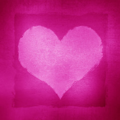 Naklejka na ściany i meble Grungy Valentine's background