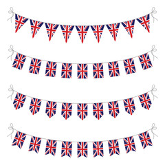 set of uk bunting
