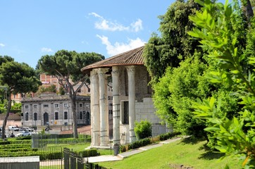 Fototapeta na wymiar Details of Roman temple