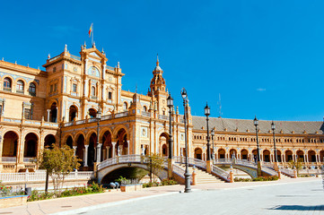 Spanish square in Seville