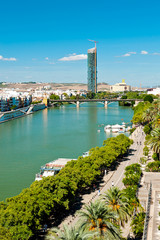River in Seville