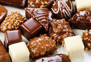 Various chocolates