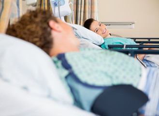 Female Patients in Surgical Recovery Unit