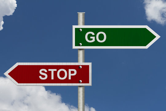 Stop versus Go