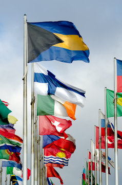 Flaggenparade
