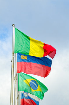 Flaggenparade