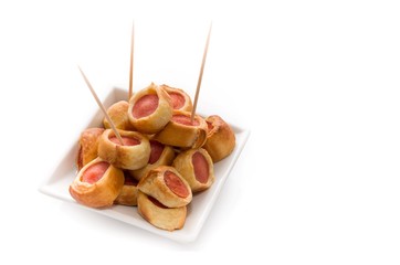 Roulés aux saucisses.