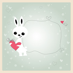 Valentine's day greeting card