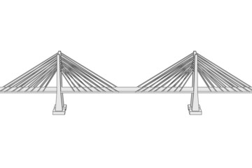 cartoon image of bridge (architecture element)