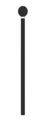 cartoon image of walking stick