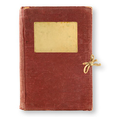 old, brown diary