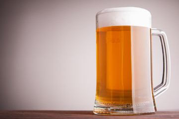 Mug with beer