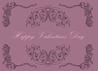 Valentines day card