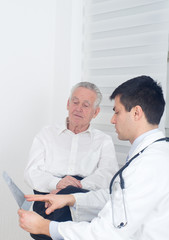 Obraz premium Doctor and patient