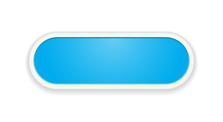 The blue glossy button