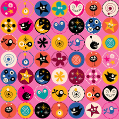fun cartoon pattern