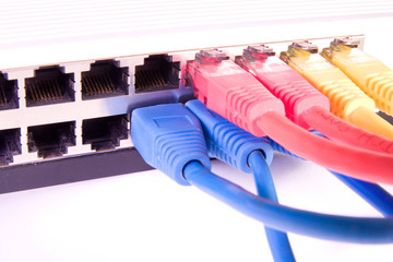 Switch with connected cables