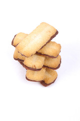 buttery biscuits with chocolate centre