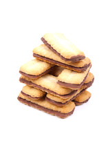 buttery biscuits with chocolate centre