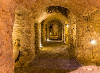 Naklejka premium Gallo-Roman stodoła w Narbonne - Francja