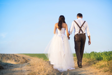 Wedding details in nature