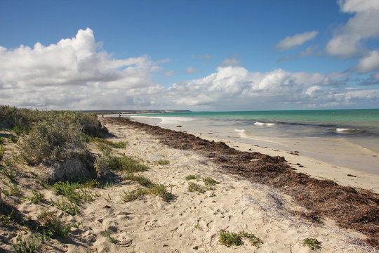 The Nullarbor coast in Western Australia