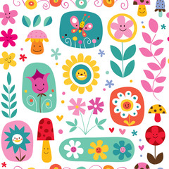 cute flowers pattern