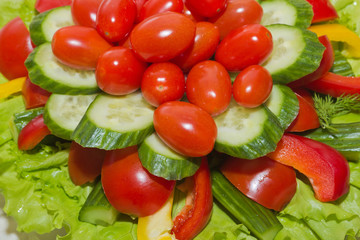 festive appetizer on the table