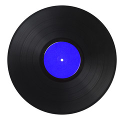 Obraz premium Płyta winylowa Blue