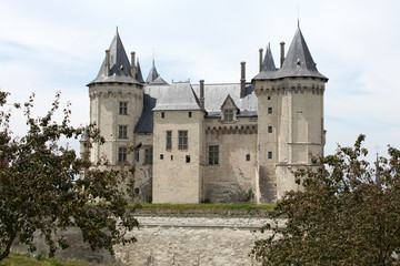 Castle of Saumur in Loire Valley, France