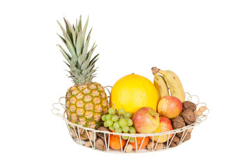 Gitterkorb Obst