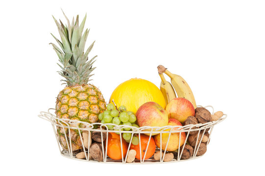 Gitterkorb Obst