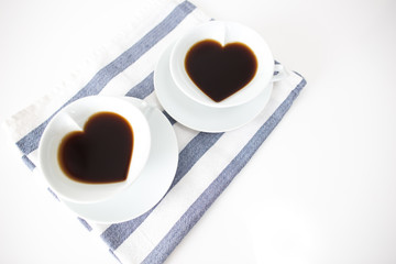 ハートのコーヒー