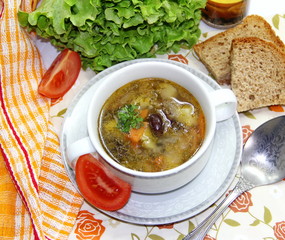 Haricot soup