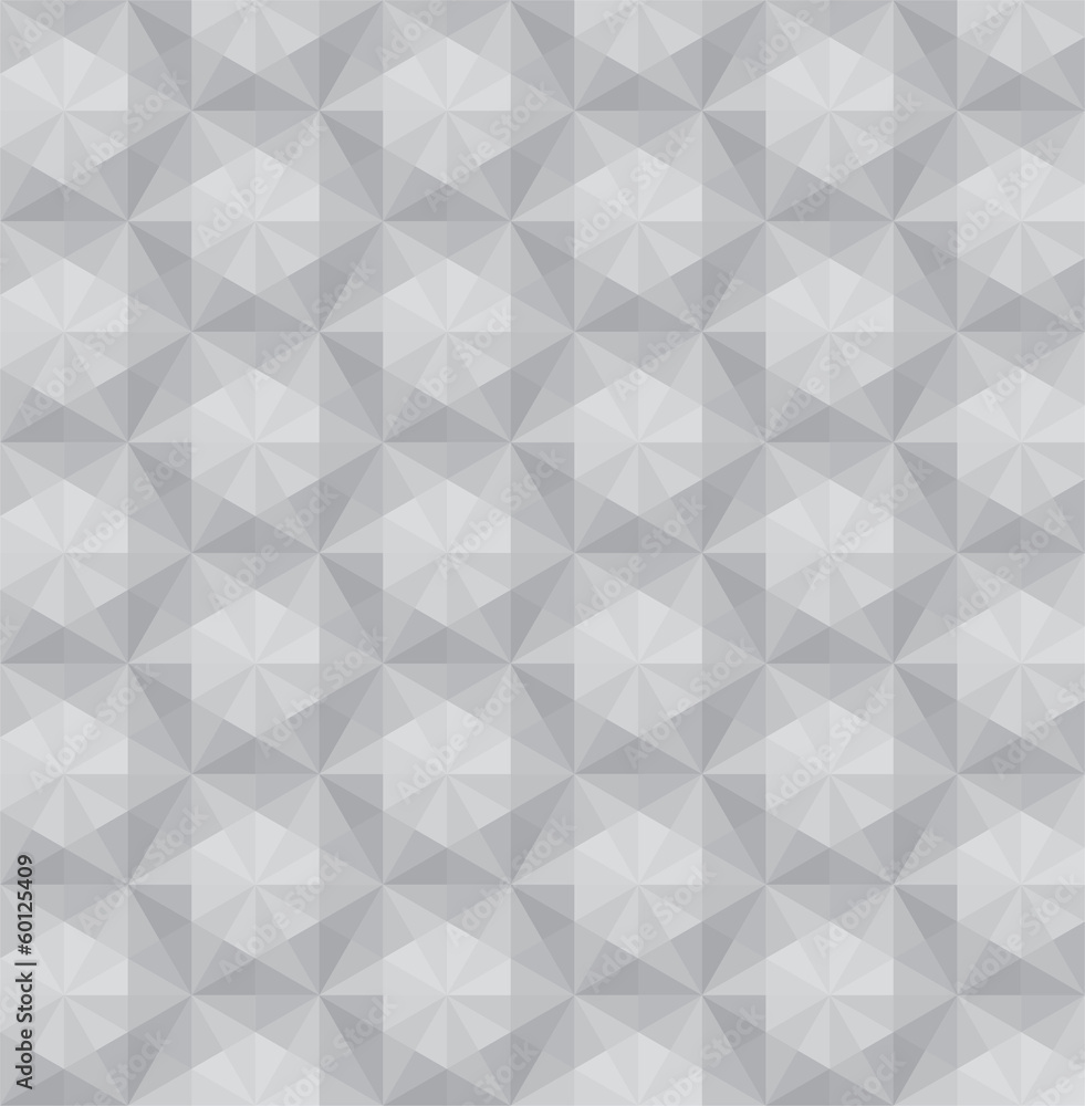 Poster vector triangular mosaic seamless pattern