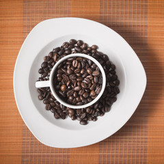 coffee bean cup
