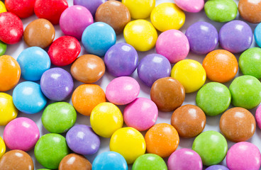 Group of Chocolate bean