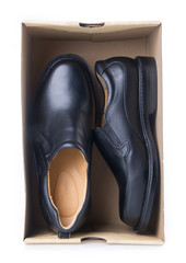 shoe. men's fashion shoe on a background