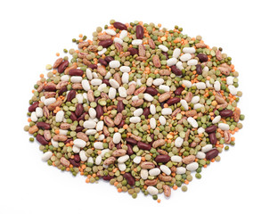 Legumi secchi per zuppa