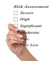 Evaluation of risk level