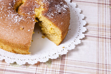 traditional sponge cake recipe, food and confectionery