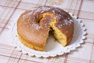 traditional sponge cake recipe, food and confectionery
