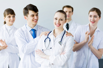 Successful female doctor