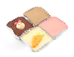 Sweet jelly and cake